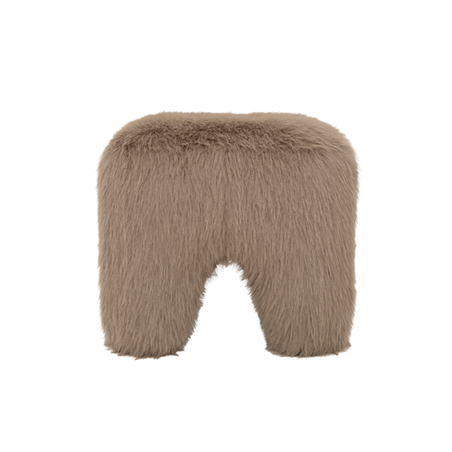 Urban Nature Culture poef pouf Kira, fur - taupe