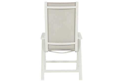 Hartman Tuinstoel Troy - Wit Aluminium - Verstelbaar - vtwonen shop