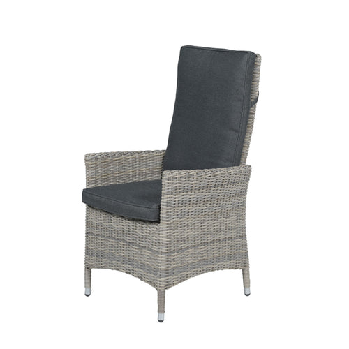 Cuba verstelbare fauteuil - vintage willow - reflex black - vtwonen shop