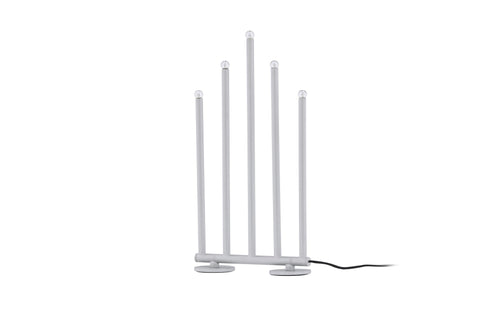 Rebellenclub Tafellamp Borga - Mat silver - vtwonen shop