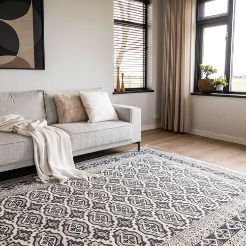 Vintage vloerkleed Marad Grijs/Antraciet Interieur05 - 270 x 185 cm - vtwonen shop