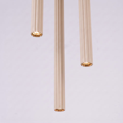 Sollux Lighting Hanglamp ARCHE 3P taupe - 20x20x120cm