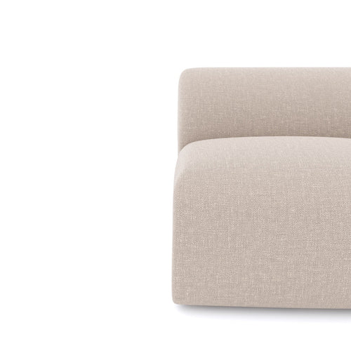 Sia Home - Fauteuils MYRA - Geweven stof - Beige - 75cm - vtwonen shop