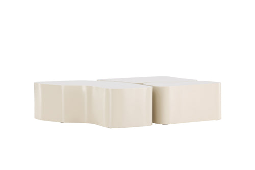 Rebellenclub Salontafel Sahale - 92 x 70 cm - Beige