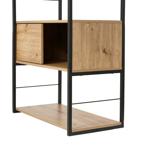 Calicosy - Boekenrek LENNY - licht hout 80x40x196,5 cm