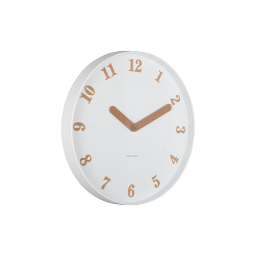 Karlsson wandklok Amena - wit - Ø40cm - vtwonen shop