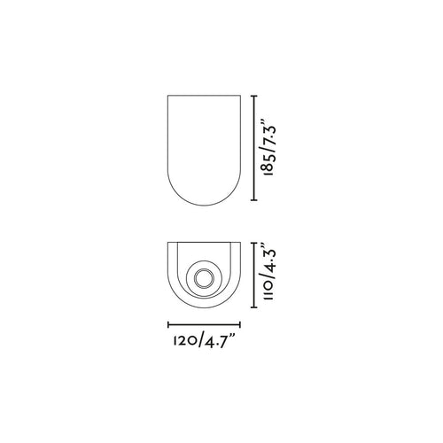Faro Iglu Iglu LED buitenlamp op voetstuk, grijs, IP65, 3000K