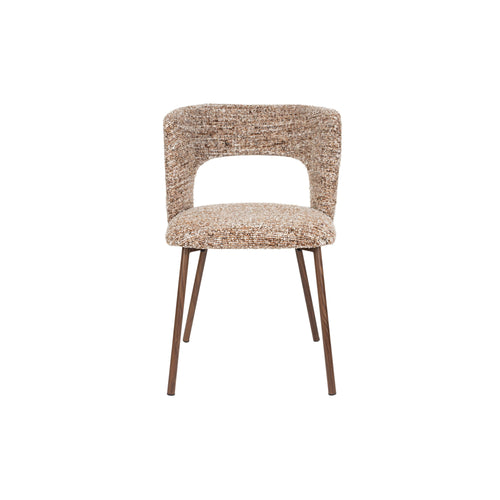 Housecraft Living Chelsea Eetkamerstoelen Bruin - Set van 2