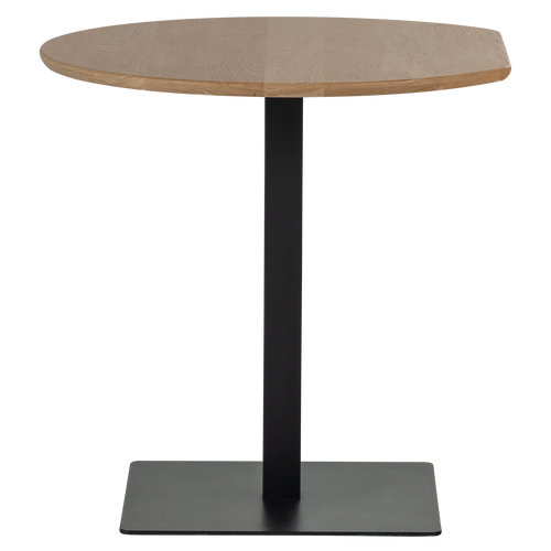 WOOOD bistro tafel eindstuk dl 80x74cm Tablo - Transparant