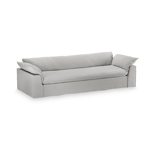 HKLIVING bank Nomad – corduroy rib cream – 305cm