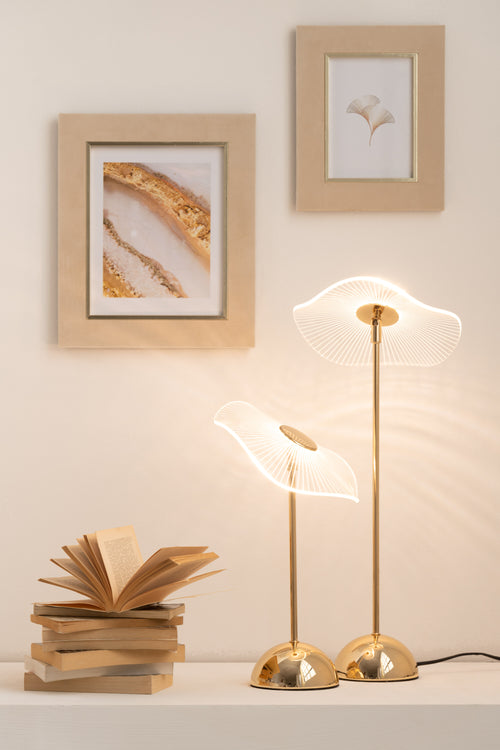 J-Line fotolijst Dita - fluweel - beige - small - vtwonen shop