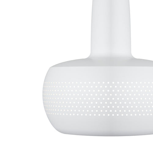 Umage Clava hanglamp matt white - met koordset zwart - Ø 21,5 cm - vtwonen shop