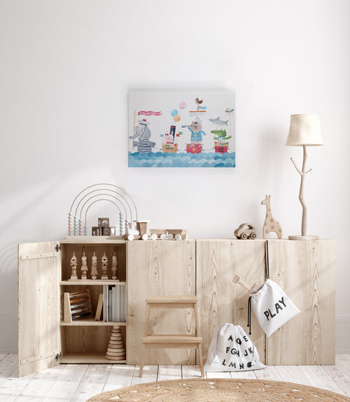 Canvas 60x40 Afdruk Oceaanreis