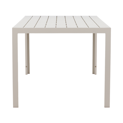 Nest outdoor Joas Polywood Tuin Eettafel Beige - 205 x 90 cm