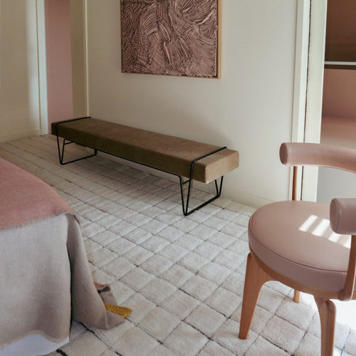 Lorena Canals wasbaar vloerkleed Mosaic Naturel