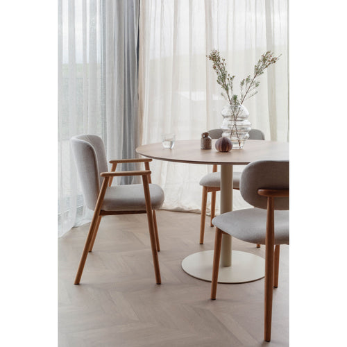 Housecraft Living Steven Eettafel Rond Beige
