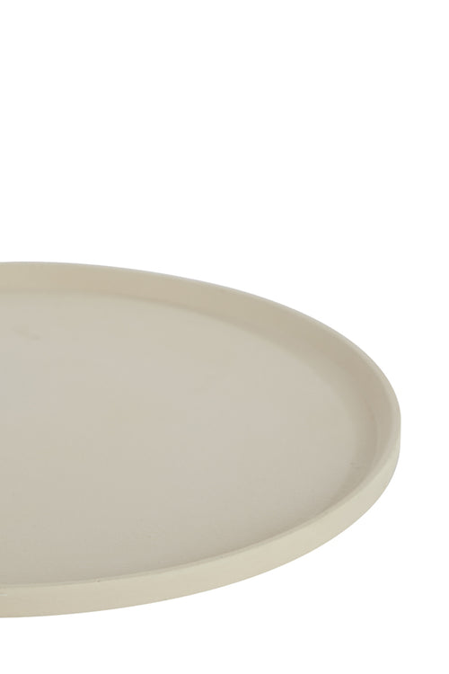 Light & Living schaal MAES - Ø40x1.5cm - wit - vtwonen shop