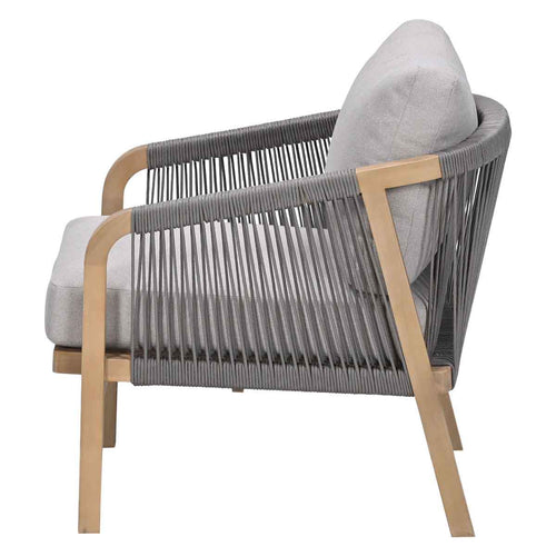 Garden Impressions Alora loungestoel acacia - grey sand
