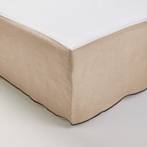 Madura Hoes voor boxspring Carlina zandhommel en zwarte hommel 180x200 cm