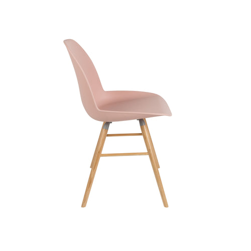 Zuiver Albert Kuip Eetkamerstoelen Roze - Set van 2 - vtwonen shop