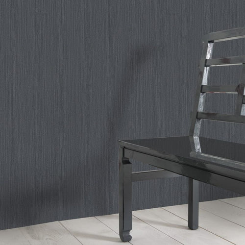 Erismann behang linnenstructuur zwart - 53 cm x 10.05 m - 661394 - vtwonen shop