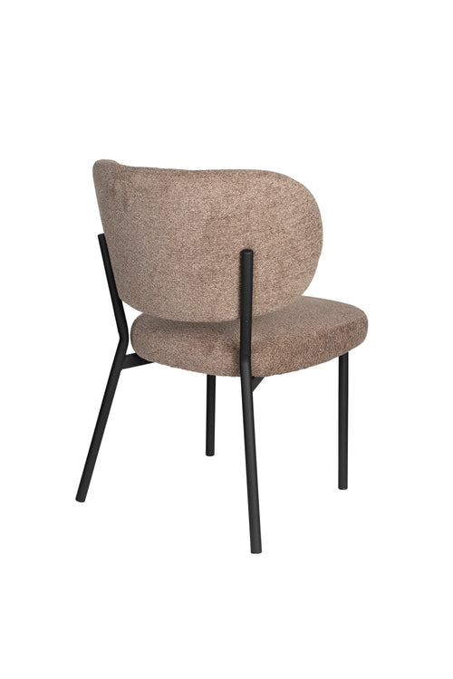 Housecraft Living Sanne Eetkamerstoelen Bruin - Set van 2