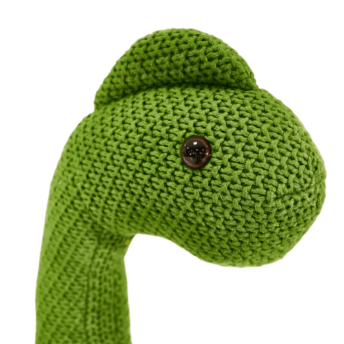 Pintado & Lacado knuffeldier Dinosaur - groente - 45 cm