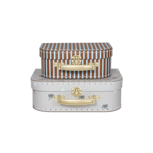 OYOY Koffer - Set van 2 Elephant - karton