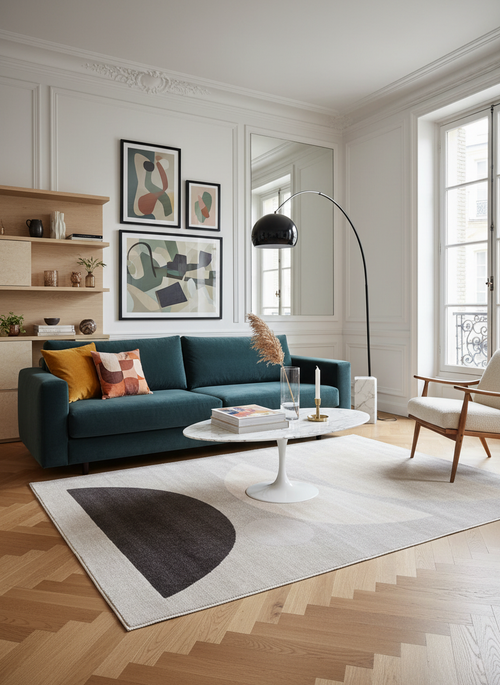 AFK Living vloerkleed Sonia - zeer zacht - grijs - 200x290 cm