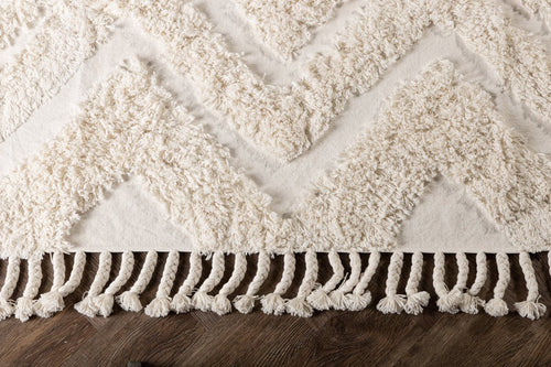 Rebellenclub Vloerkleed Nostrum - 350 x 250 cm - Wit - vtwonen shop