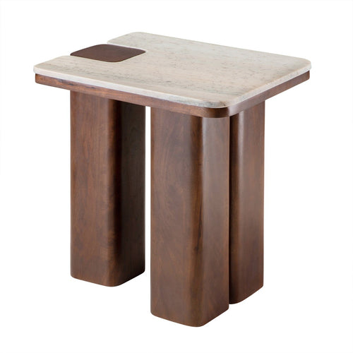 Calicosy - Bijzettafel PUZZLE - beige 55x40x50 cm