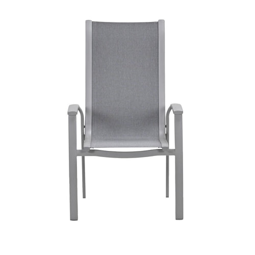 Garden Impressions Tuinset Hilly 6-delig taupe - Tulli tuintafel Ø148x75 cm