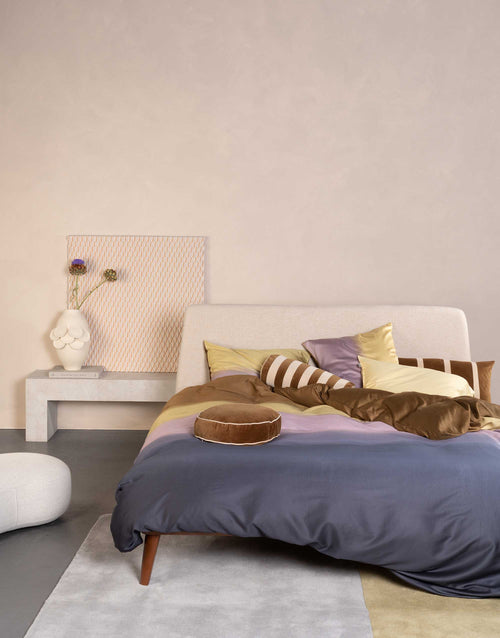 Essenza Seraphina dekbedovertrek - Lits-Jumeaux - 240x200/220 cm - Slate brown