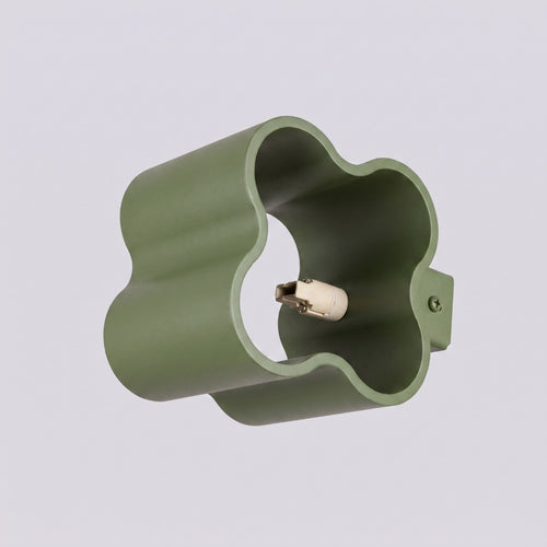 Sollux Lighting Wandlamp OVIO olijfgroen G9 - 12x14,5x10cm
