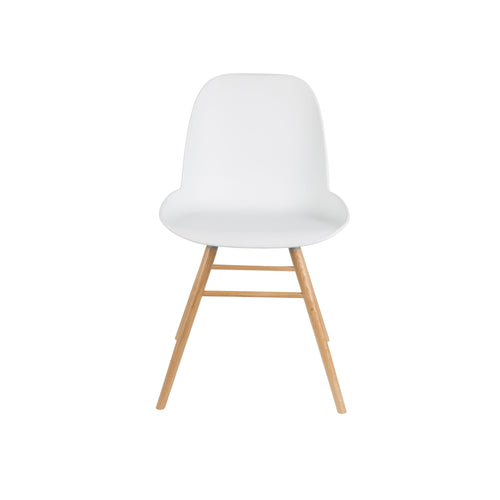 Zuiver Albert Kuip Eetkamerstoelen  Wit - Set van 2 - vtwonen shop
