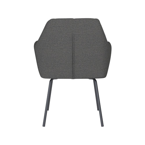 Housecraft Living Pete Eetkamerstoel Metaal Grijs