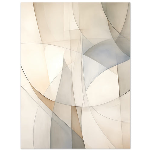 Artfulprints  Abstract - Fine lines 2   poster 30x40 cm