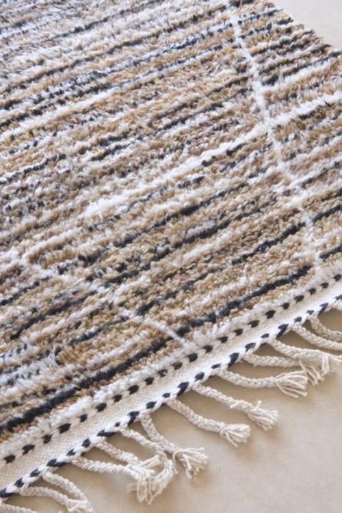 AFK Living vloerkleed Berber - handgemaakt - Wol - 306 x 202 cm