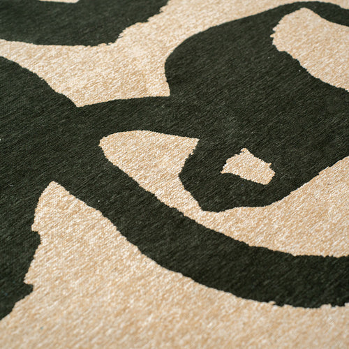 Louis De Poortere binnen & buiten machinewasbaar vloerkleed Craft Ribbon van 70% gerecycled PET - groen - 170x235cm