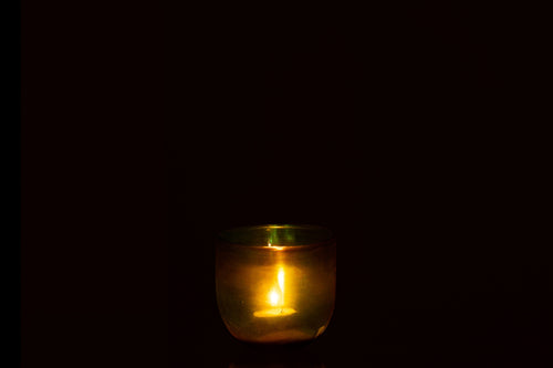 J-Line kaarshouder Thibault Afgerond - glas - groen