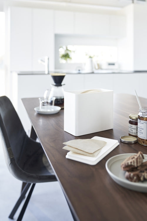 Yamazaki Koffiefilterhouder - Tower - Wit
