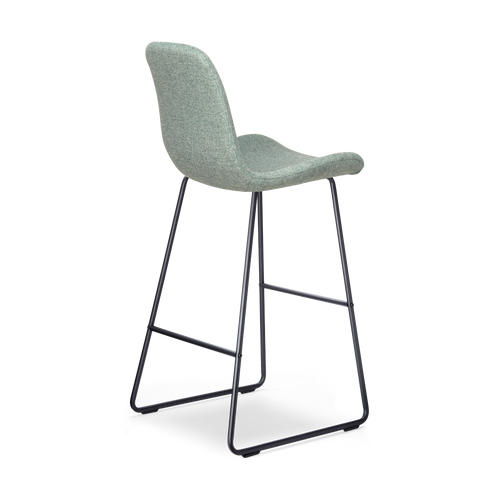 Nolon Nino-Fé Barkruk Zacht Groen - Zwart Onderstel - 75 cm - vtwonen shop