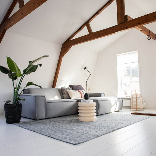 Interieur05 Vloerkleed Gerecycled Materiaal Ciro Grijs op=op - 170 x 240 cm - vtwonen shop