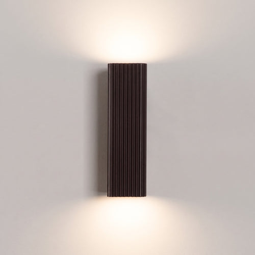 Sollux Lighting Wandlamp RAYO 20 zwart - 6x8x20cm