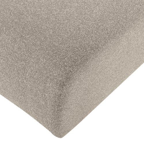 WOOOD chaise longue bank links Mojo Base - Bouclé - Beige - 74x112x162
