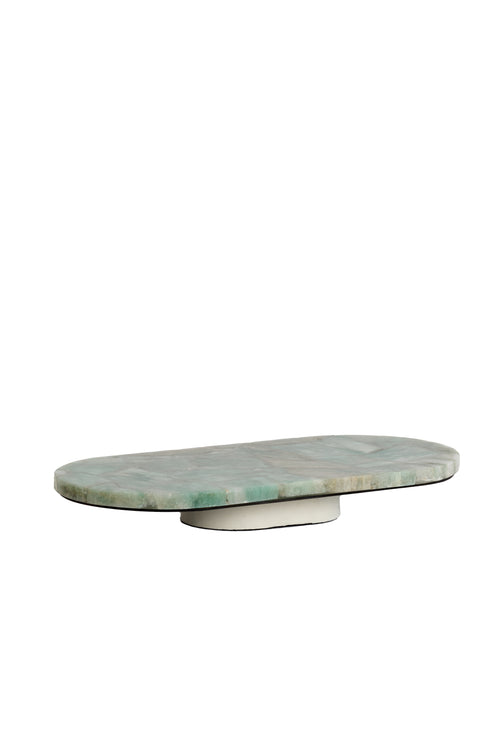Light & Living schaal BELO - 50x24x6cm - groen