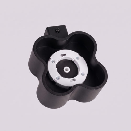 Sollux Lighting Wandlamp OVIO zwart Gx53 - 12x14,5x6cm