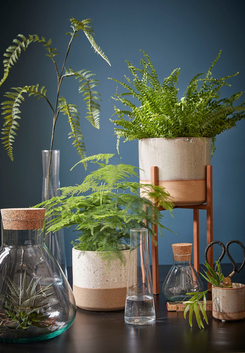 Mica Decorations Lago Bloempot - H18 x Ø21 cm - Crème - vtwonen shop