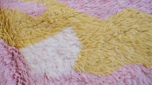 AFK Living vloerkleed Berber - handgemaakt - Wol - 120 cm x 170 cm