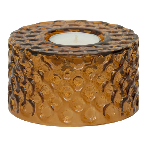 Urban Nature Culture theelichthouder Belo Golden Orange - Ø 10 * 5.5 CM